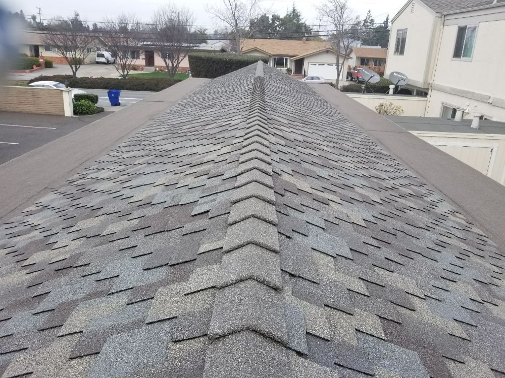 New roof decking